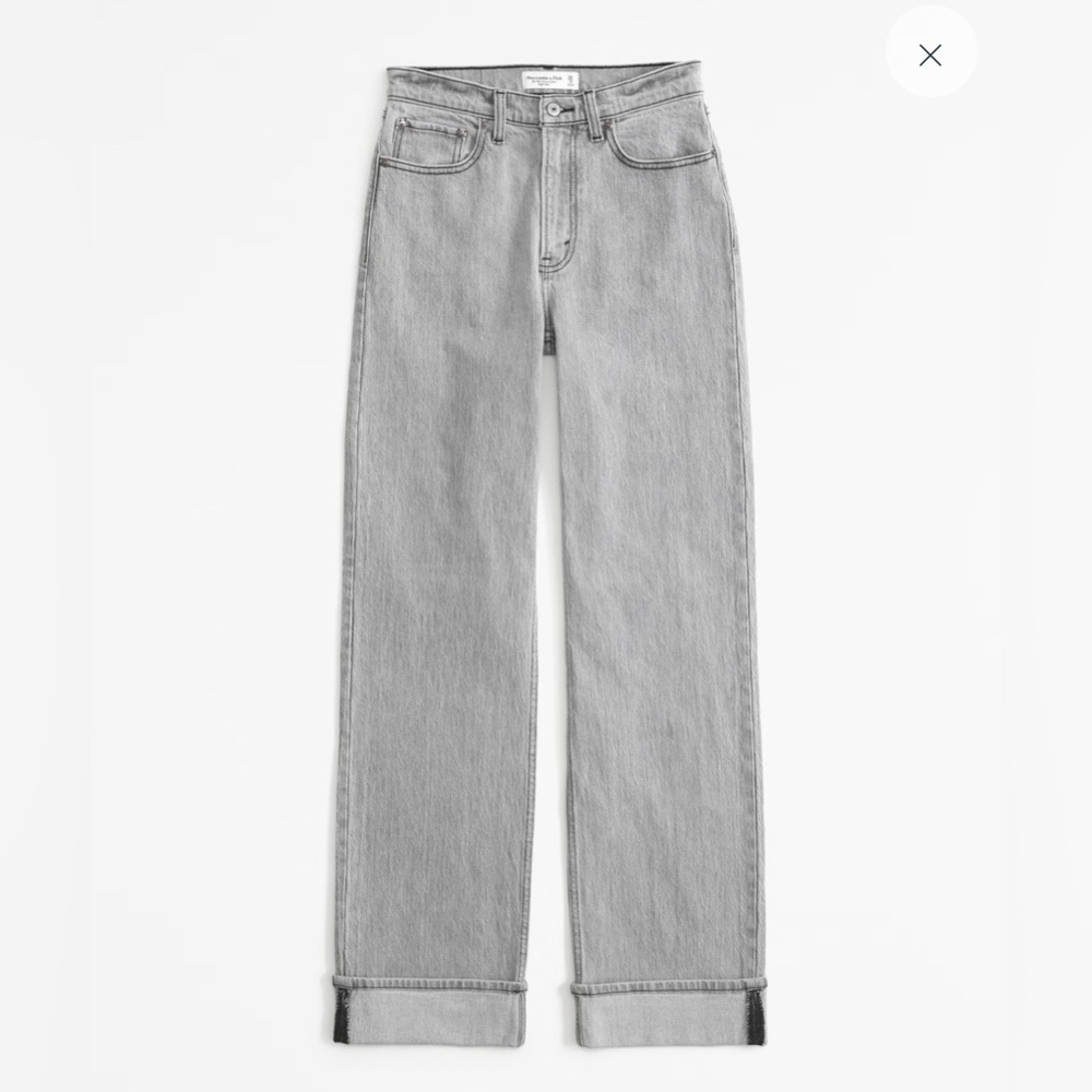 Abercrombie | Jeans | 90s Relaxed Ice Grey Jean | NWT